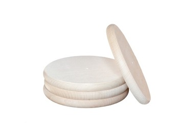Drewniane koła 4 szt z drewna kółka śr. 11 cm
