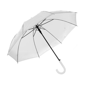 BIAŁA PARASOLKA AUTOMATYCZNA PARASOL ŚLUB