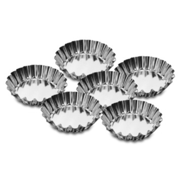 FOREMKI DO BABECZEK TARTALETKI ZESTAW 6szt fi 11cm