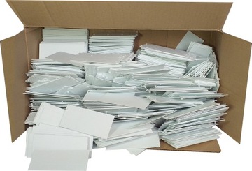 Podkładki dystansowe plastikowe 44x1x100 kliny montażowe do okien 1000 szt