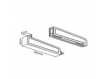 MACLEAN MC-807 Держатель для микроволновой печи