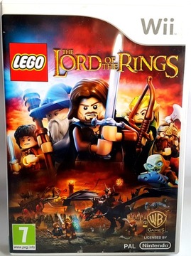 LEGO WŁADCA PIERŚCIENI Wii THE LORD OF THE RINGS Wii JAK NOWA DLA DZIECI