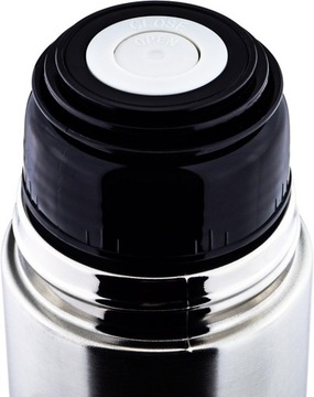 СТАЛЬНОЙ ТЕРМОС 1000 мл КЛИК-КЛАК KINGHOFF KH-405