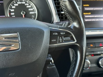 Seat Leon III Hatchback Facelifting 1.4 TSI 125KM 2018 Seat Leon Salon PL! LED, Klima, Grzane fotele, Tem, zdjęcie 16