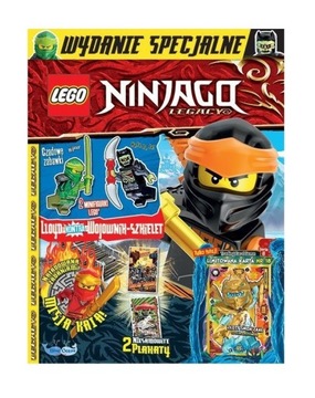 Magazyn LEGO Ninjago Legacy 04/2023 Lloyd vs. Bone Warrior 112325 Metal Box