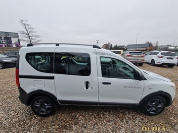 Dacia Dokker Mikrovan Facelifting 1.2 TCe 115KM 2017 Dacia Dokker Nawigacja Czujniki Parkowania Hak 5-osobowy 1.2 Benzyna, zdjęcie 8