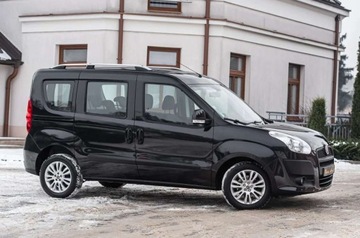 Fiat Doblo III Van 1.6 Multijet 16v 105KM 2011 Fiat Doblo 1.6D 105KM Climatron Alu Relingi Hak Serwis Gwarancjia 1.6, zdjęcie 2