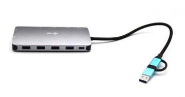 Hub USB I-tec USB A USB C Nano Dock HDMI/VGA LAN CANANOTDOCKPD