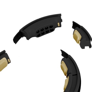 НАБОР HULA HOP С МАГНИТАМИ И ВЕСОМ HHM13 GOLD PAS BR163 SPORT