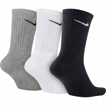 Длинные спортивные носки NIKE, 3 упаковки. 35-38
