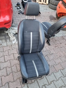 FOTEL PRZÓD LEWY KIEROWCY FORD KUGA MK1 10R PÓŁSKÓRA