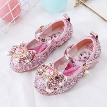 ICE SHOES БАЛЕТНЫЕ ТУФЛИ САНДАЛИИ ТАПОЧКИ ПРИНЦЕССЫ НАРЯД ЭЛЬЗЫ ЭЛЬЗА Р.