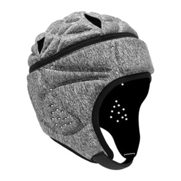 Ochraniacz na kask do rugby dla dorosłych z otworami wentylacyjnymi Scrum Cap, szary