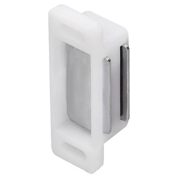 4X МЕБЕЛЬНАЯ ЗАЩЕЛКА МАГНИТНЫЙ МЕБЕЛЬНЫЙ ЗАМОК ДЛЯ ШКАФОВ МАГНИТ БЕЛЫЙ