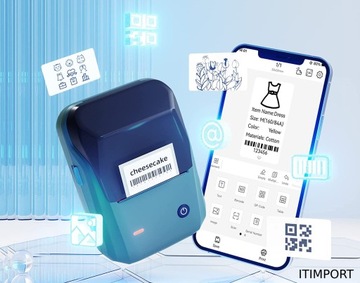 NIIMBOT B1 Bluetooth-термопринтер для наклеек