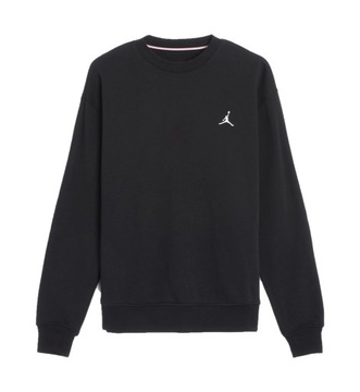 Bluza męska Jordan Essentials Fleece Crewneck Czarna Jumpman Oryginalna M