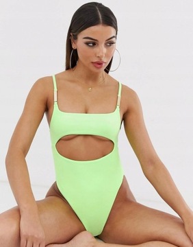 River Island tsb KĄPIELOWY NEON STRÓJ XS XXJ