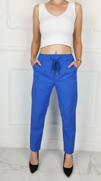 ЭЛЕГАНТНЫЕ ЖЕНСКИЕ БРЮКИ НА ЭЛАСТИКЕ 7/8 больших размеров