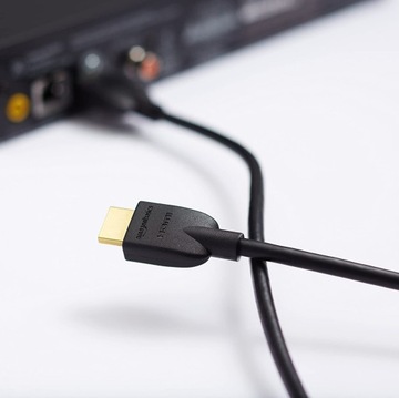 AmazonBasics HL-007311 kabel HDMI 7,6 m HDMI Typu A (Standard) Czarny