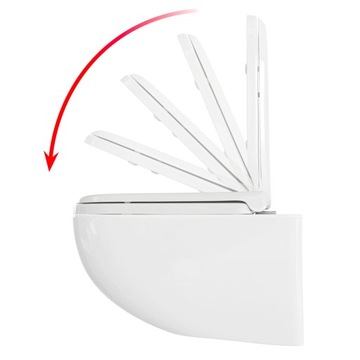 ЛЕГКОЕ УНИВЕРСАЛЬНОЕ РЕГУЛИРУЕМОЕ СИДЕНЬЕ ДЛЯ УНИТАЗА МЕДЛЕННО ЗАКРЫВАЕТСЯ ДЛЯ СТИЛЯ КОЛО