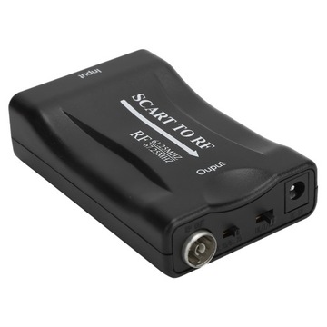 Konwerter SCART na RF Adapter wideo Konwerter