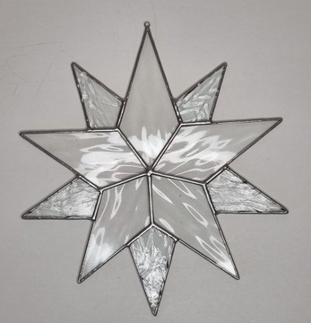 Витражная звезда | рождественские украшения