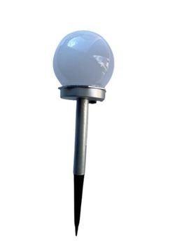 LAMPA SOLARNA LED BIAŁA KULA