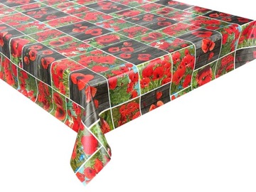 Cerata na Stół Obrus Ceratowy Maki 260x140 cm