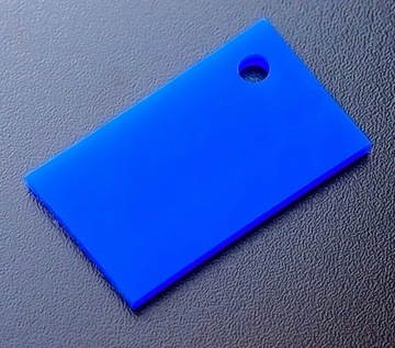PLEXI BOARD Синий оргстекло 3 мм, ИЗГОТОВЛЕНО НА ИЗМЕРЕНИЕ