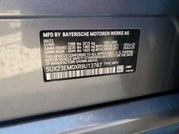 BMW X7 2024 BMW X7 2024r , XDrive40i w drodze do Polski 3.0 Benzyna 375KM, zdjęcie 12