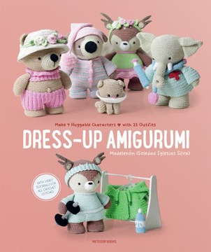 Książka z wzorami szydełko Dress-up Amigurumi