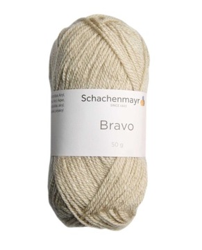 WŁÓCZKA SCHACHENMAYR BRAVO ZIMNY BEŻ/LNIANY 08345