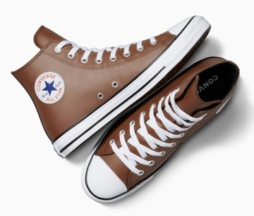 Buty CONVERSE CTAS HI A04571C skórzane brązowe 50