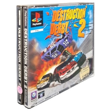 Destruction Derby 2 PSX PS1 PS2 PS3 Премьера Sony PlayStation БОЛЬШАЯ КОРОБКА #1