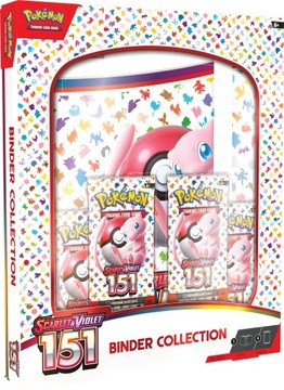 Zestaw kart Pokemon TCG: Scarlet & Violet 151 Binder Collection