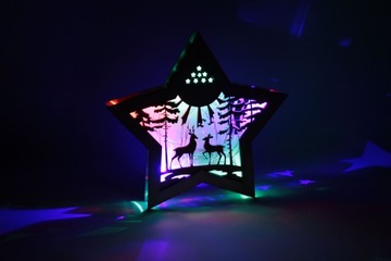 РОЖДЕСТВЕНСКИЙ СВЕТИЛЬНИК В ФОРМЕ ЗВЕЗДЫ