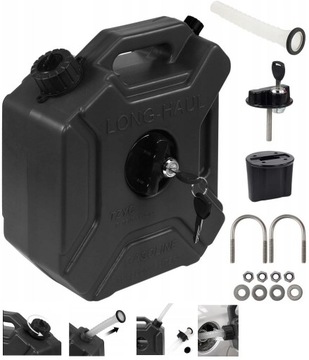 BUBBLE CANISTER ЗАПАСНАЯ канистра 5л + МОНТАЖНЫЙ КРОНШТЕЙН ДЛЯ QUAD ATV BUGGY Jeep