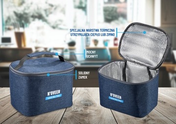 ELEKTRYCZNY LUNCH BOX POJEMNIK PODGRZEWACZ OBIADU DO BIURA AUTA TIRA 12/24V