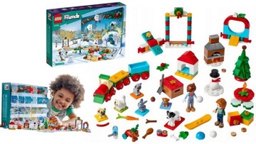 Рождественский набор игрушек Lego Friends Advent Calendar для детей 41758