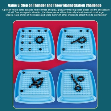 Набор магнитных шахмат Thunder Stepping InductionChess