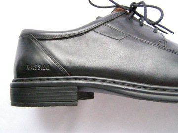 JOSEF SEIBEL Очень широкие удобные туфли австрийского черного цвета, РАЗМЕР 50, НОВИНКА