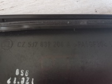 KLIKA DVEŘE PRAVÁ ZADNÍ 5J7839206A SKODA ROOMSTER
