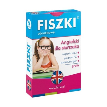 FISZKI edukacyjne dla dzieci – Angielski dla starszaka
