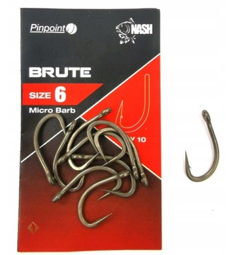 Nash Haki Karpiowe Brute r.2 / 10szt