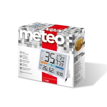 ЦИФРОВАЯ МЕТЕОСТАНЦИЯ МЕТЕО SP109 ТЕРМОМЕТР