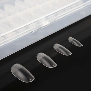 Формы для гибких типсов Nails Company — овальные, 240 шт.