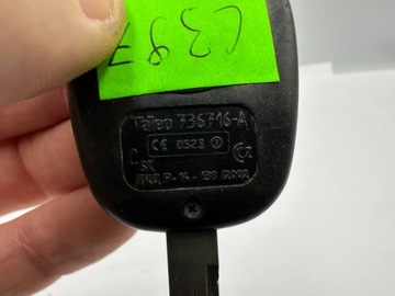 KLÍČ KLÍČEK OVLÁDAČ TOYOTA AVENSIS VALEO 736746A