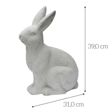 ФИГУРКА ПАСХАЛЬНОГО ЗАЯЦА - АРХИТЕКТУРНЫЙ БЕТОН