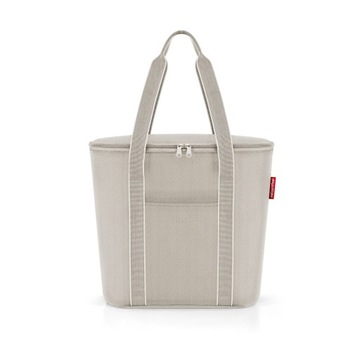 Torba THERMOSHOPPER, herringbone sand, Reisenthel