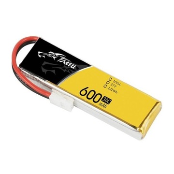 Аккумулятор Tattu 600мАч 3.7В 30C 1S1P Molex JST